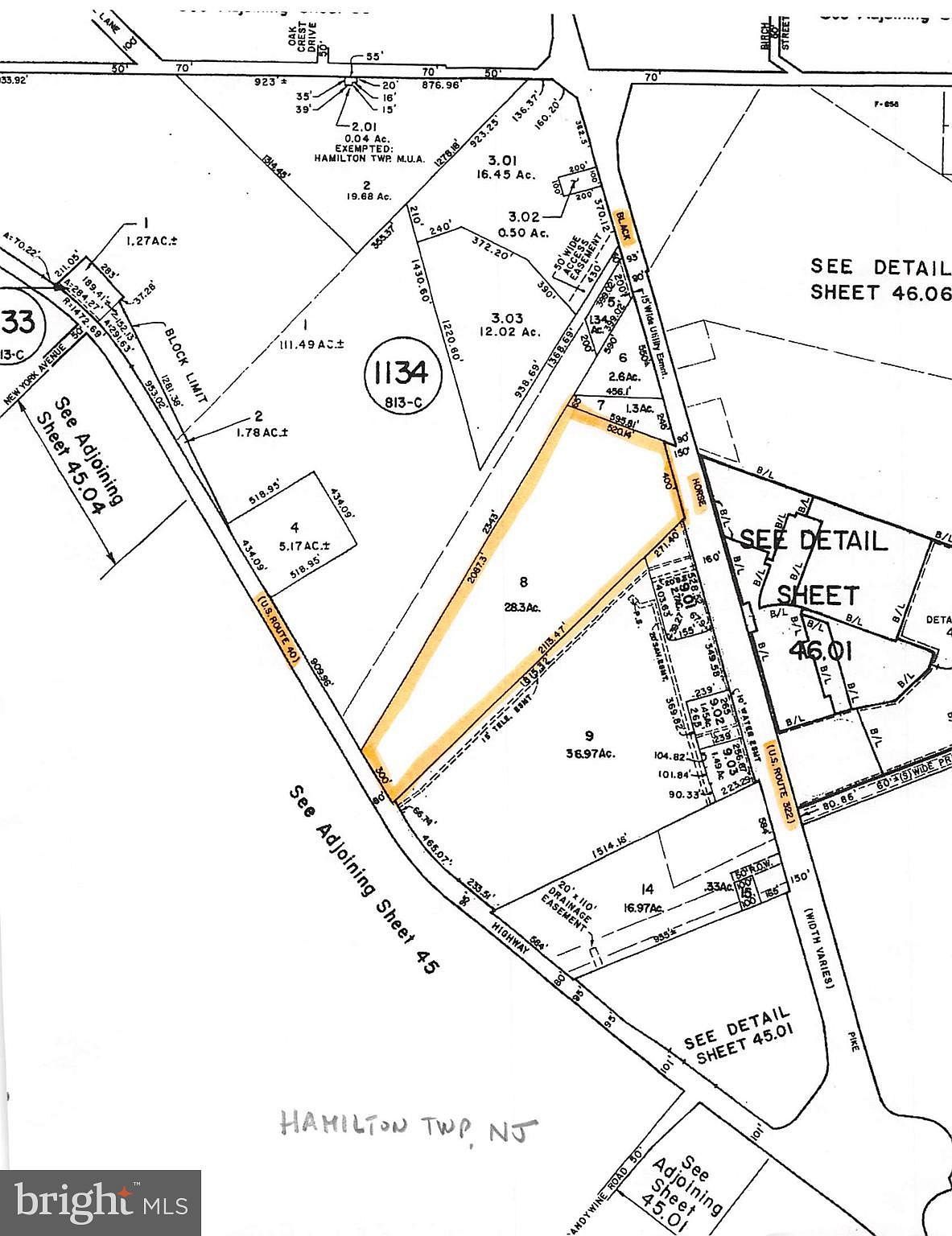 28.3 Acres of Commercial Land for Sale in Mays Landing, New Jersey