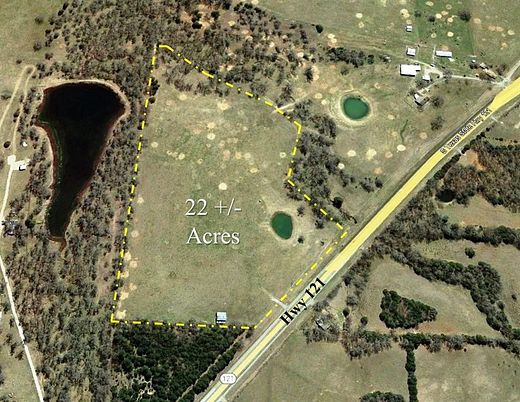 22 Acres of Agricultural Land for Sale in Bonham, Texas