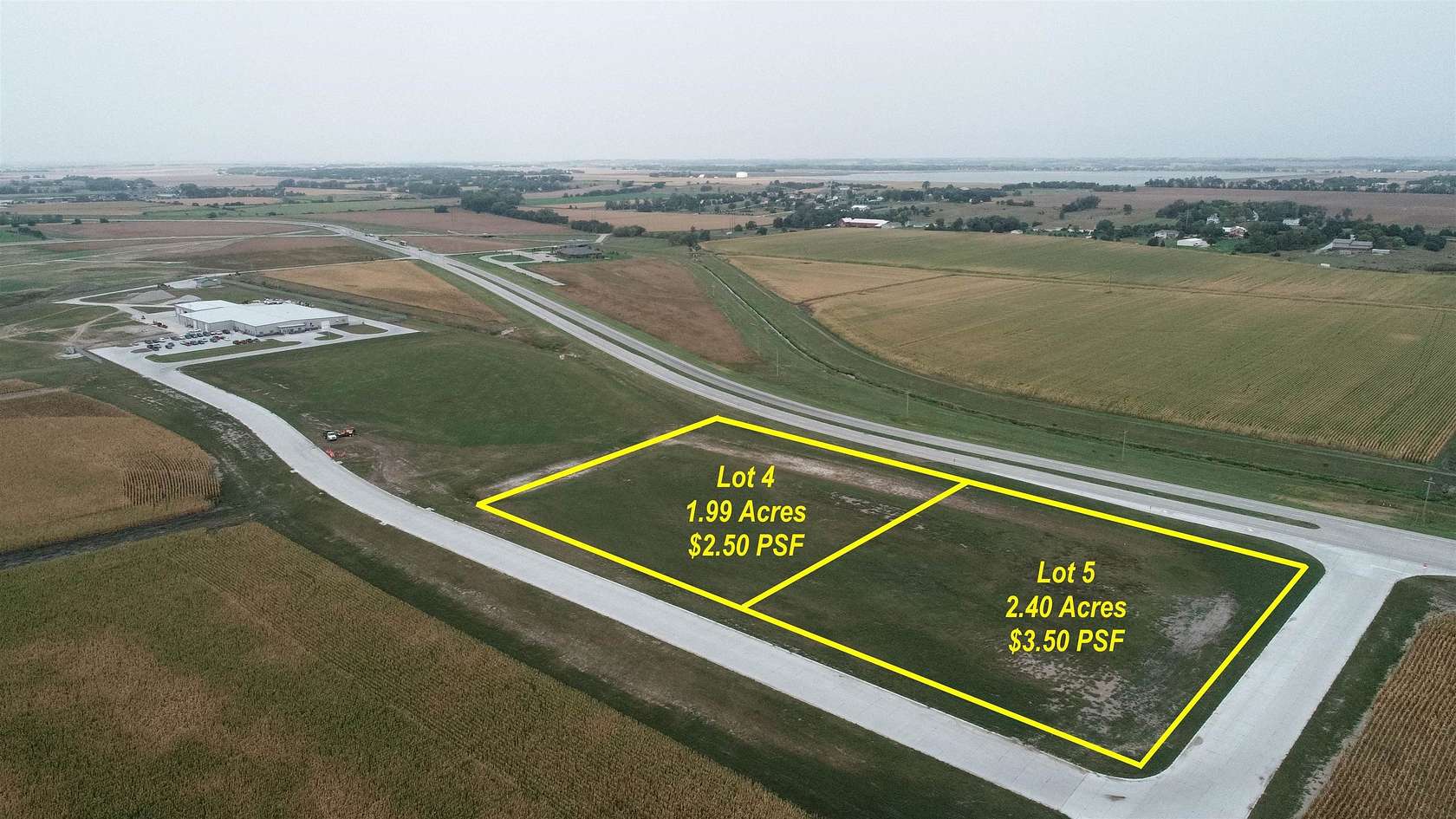 2.4 Acres of Commercial Land for Sale in Columbus, Nebraska