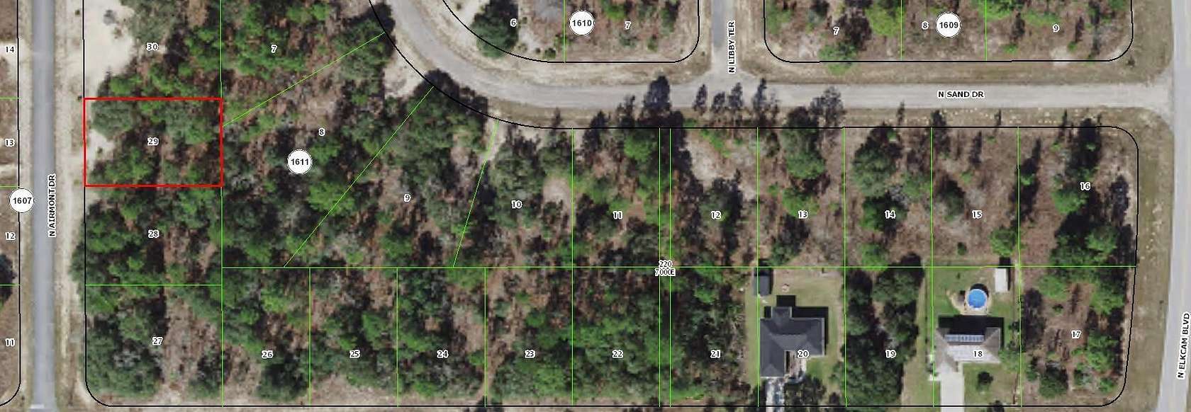 0.23 Acres of Residential Land for Sale in Citrus Springs, Florida