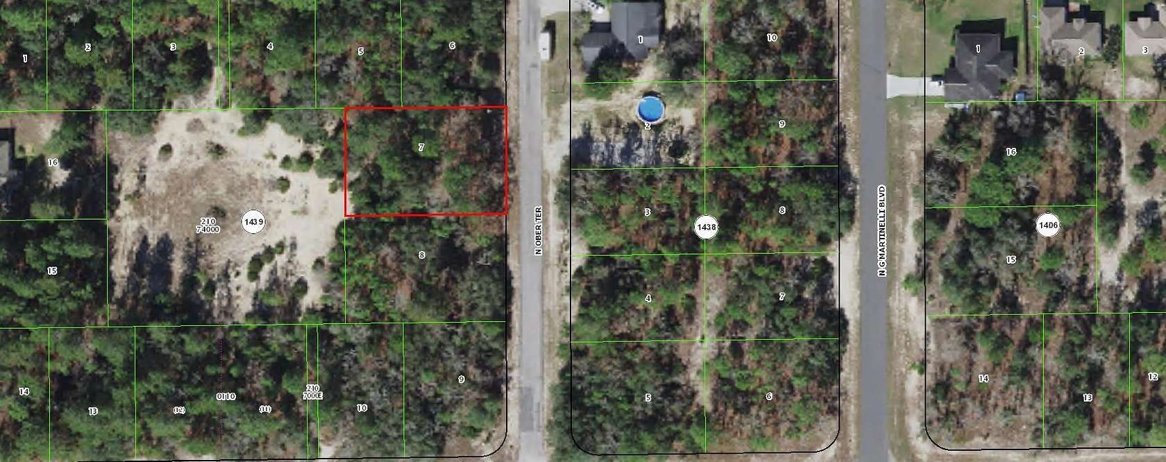 0.34 Acres of Residential Land for Sale in Citrus Springs, Florida