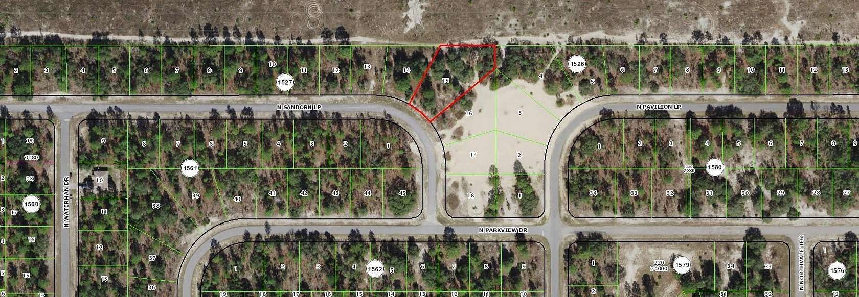 0.54 Acres of Residential Land for Sale in Citrus Springs, Florida