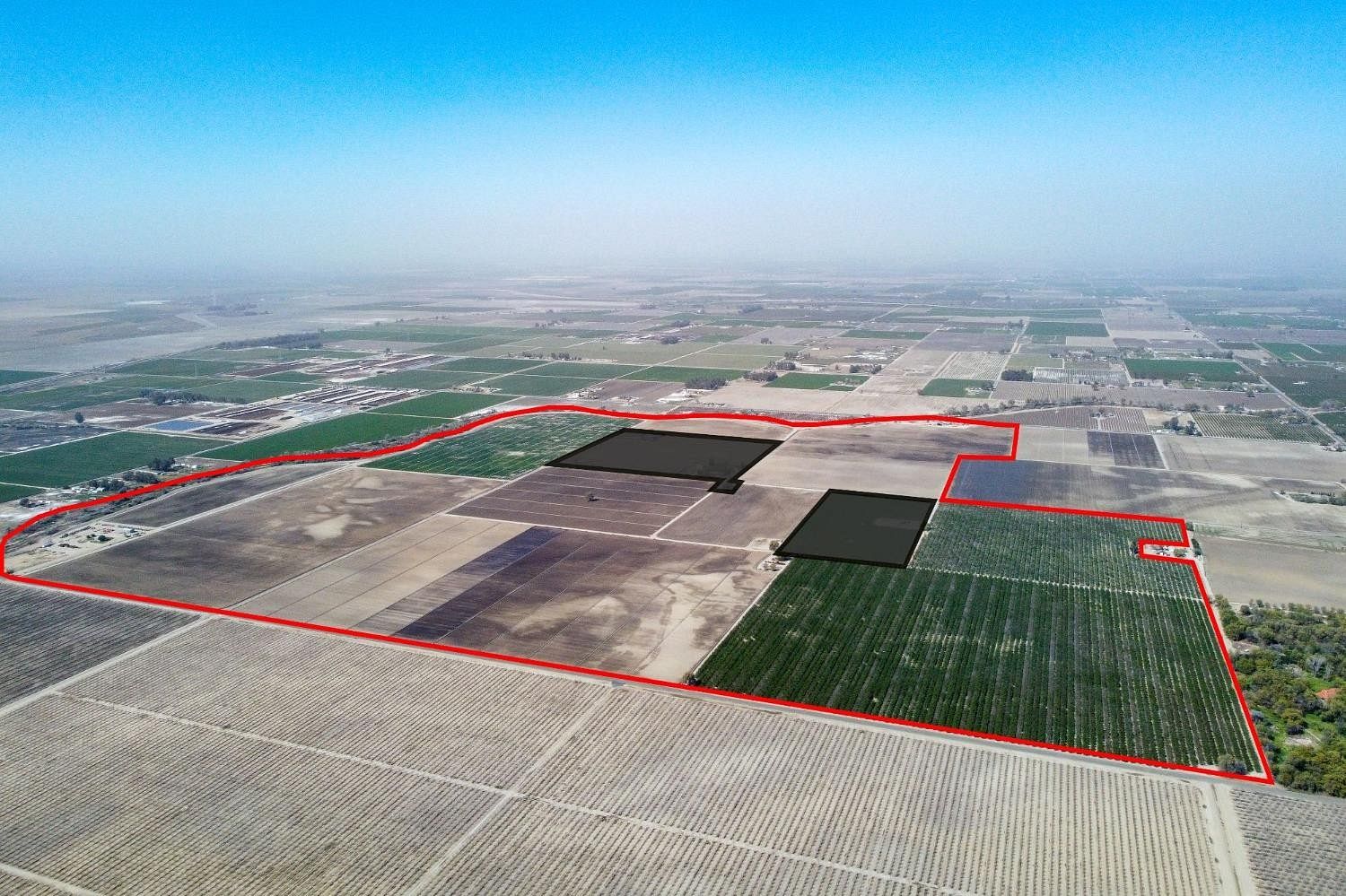 520 Acres of Agricultural Land for Sale in Lemoore, California
