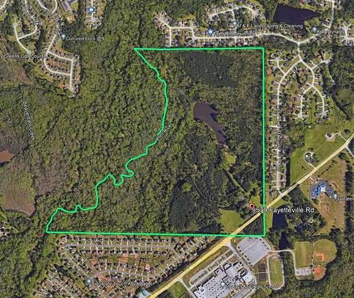 144.45 Acres of Land with Home for Sale in Jonesboro, Georgia