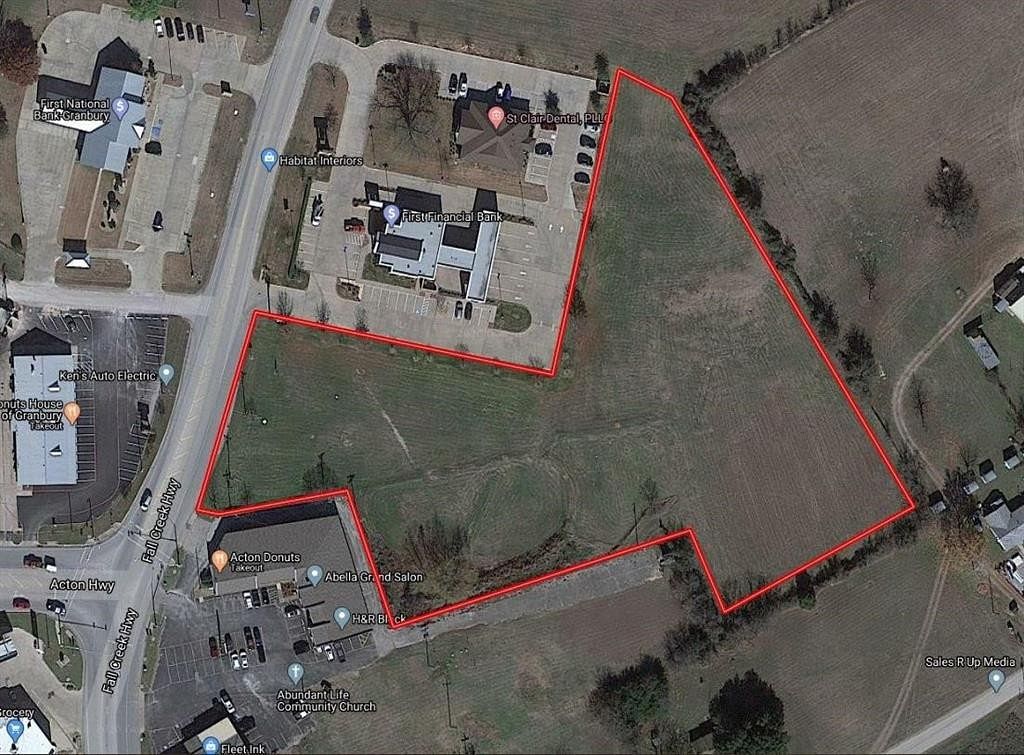 4.1 Acres of Improved Commercial Land for Sale in Granbury, Texas