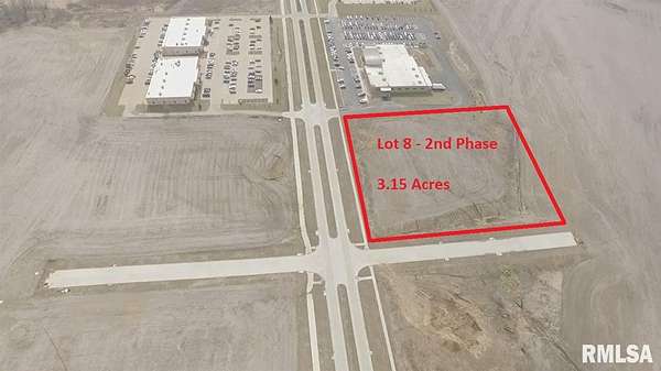 3.15 Acres of Commercial Land for Sale in Clinton, Iowa
