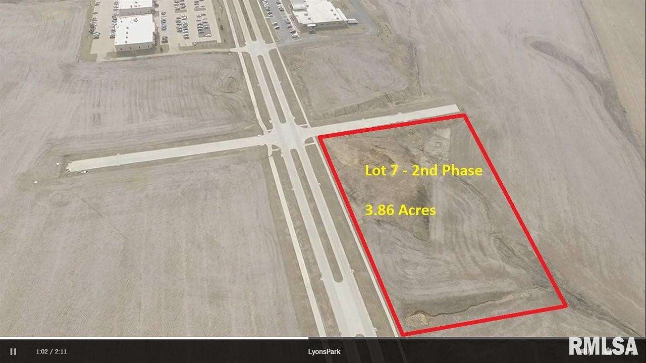 3.86 Acres of Commercial Land for Sale in Clinton, Iowa