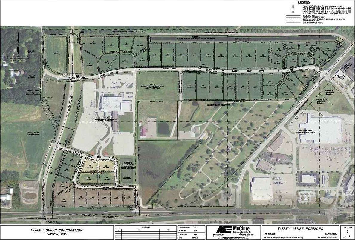 0.67 Acres of Mixed-Use Land for Sale in Clinton, Iowa