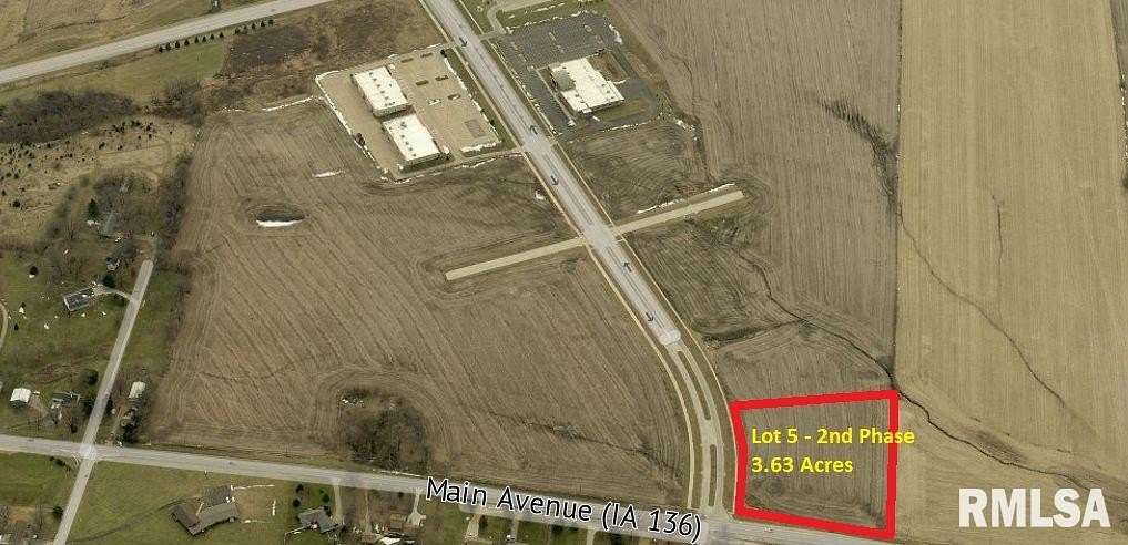 3.63 Acres of Commercial Land for Sale in Clinton, Iowa