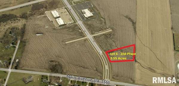 3.63 Acres of Commercial Land for Sale in Clinton, Iowa