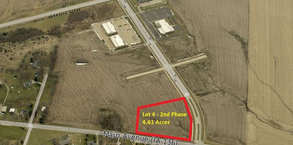 4.6 Acres of Commercial Land for Sale in Clinton, Iowa