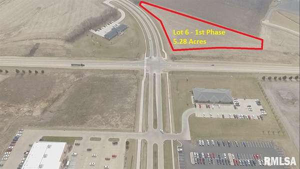 5.28 Acres of Commercial Land for Sale in Clinton, Iowa