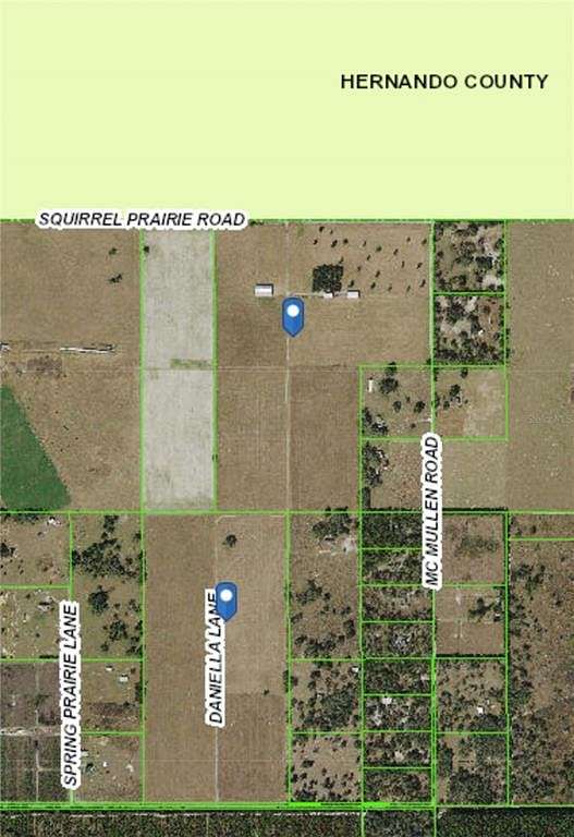 179 Acres of Land for Sale in Brooksville, Florida