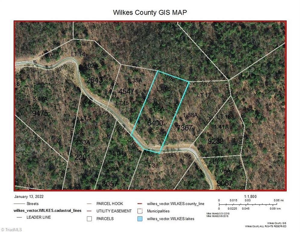 1.8 Acres of Residential Land for Sale in McGrady, North Carolina