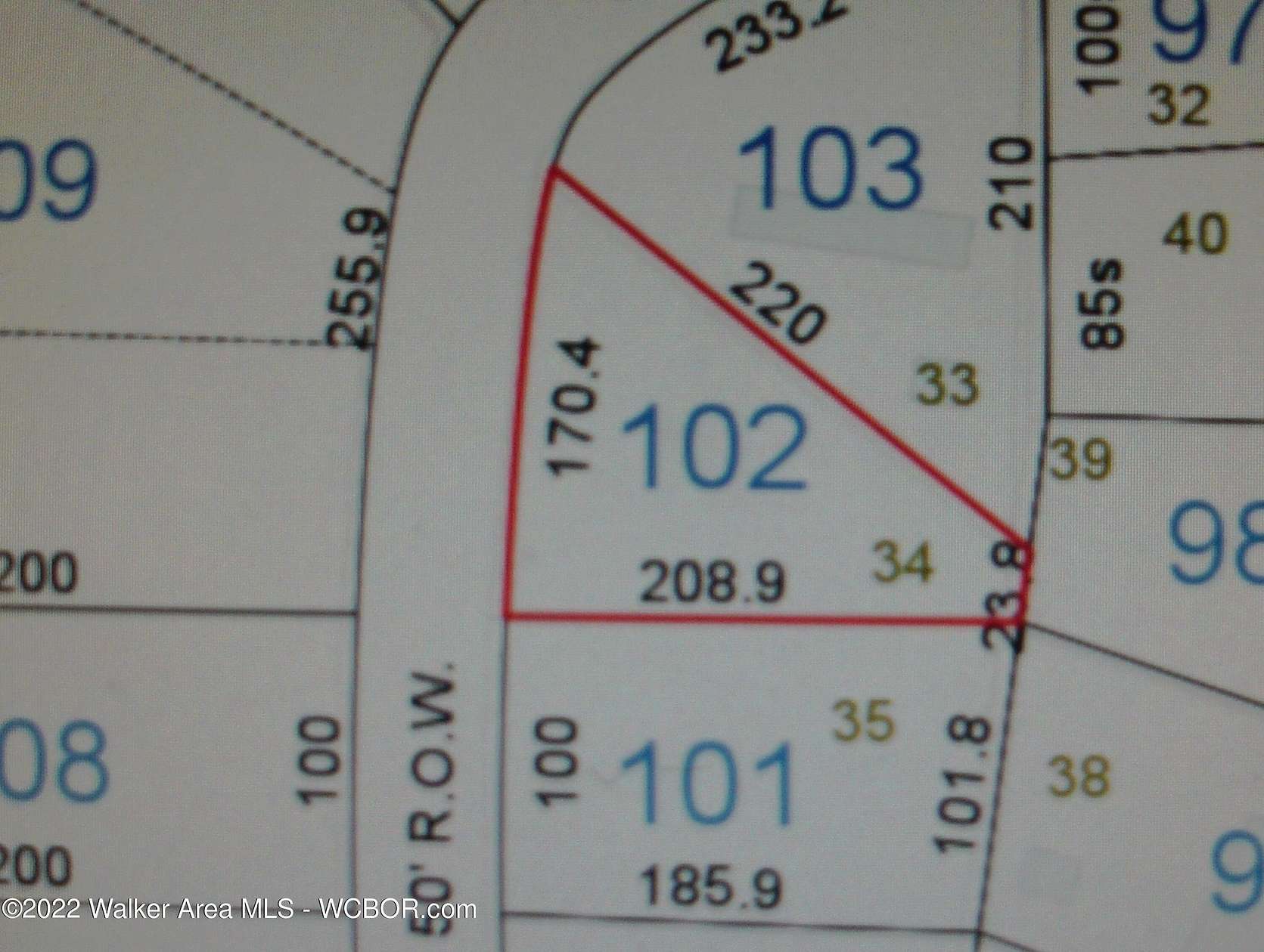0.5 Acres of Land for Sale in Jasper, Alabama