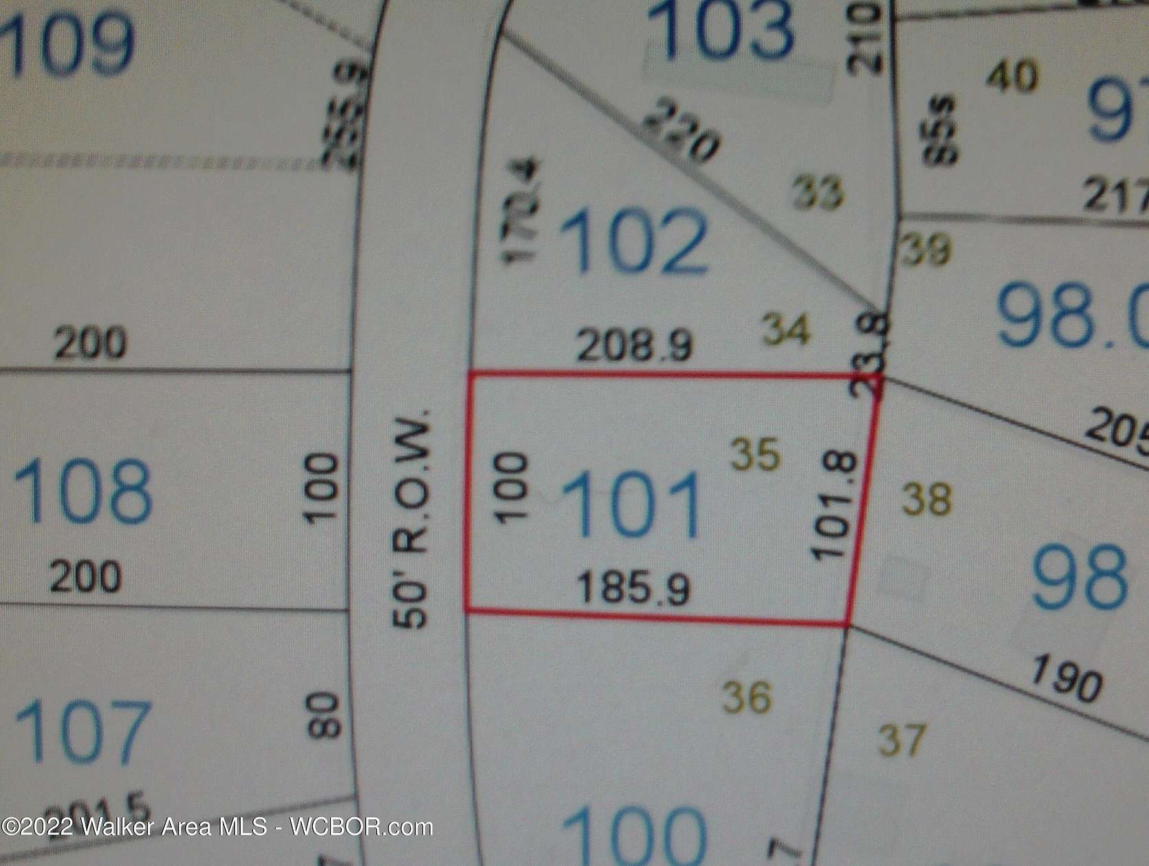 0.5 Acres of Land for Sale in Jasper, Alabama