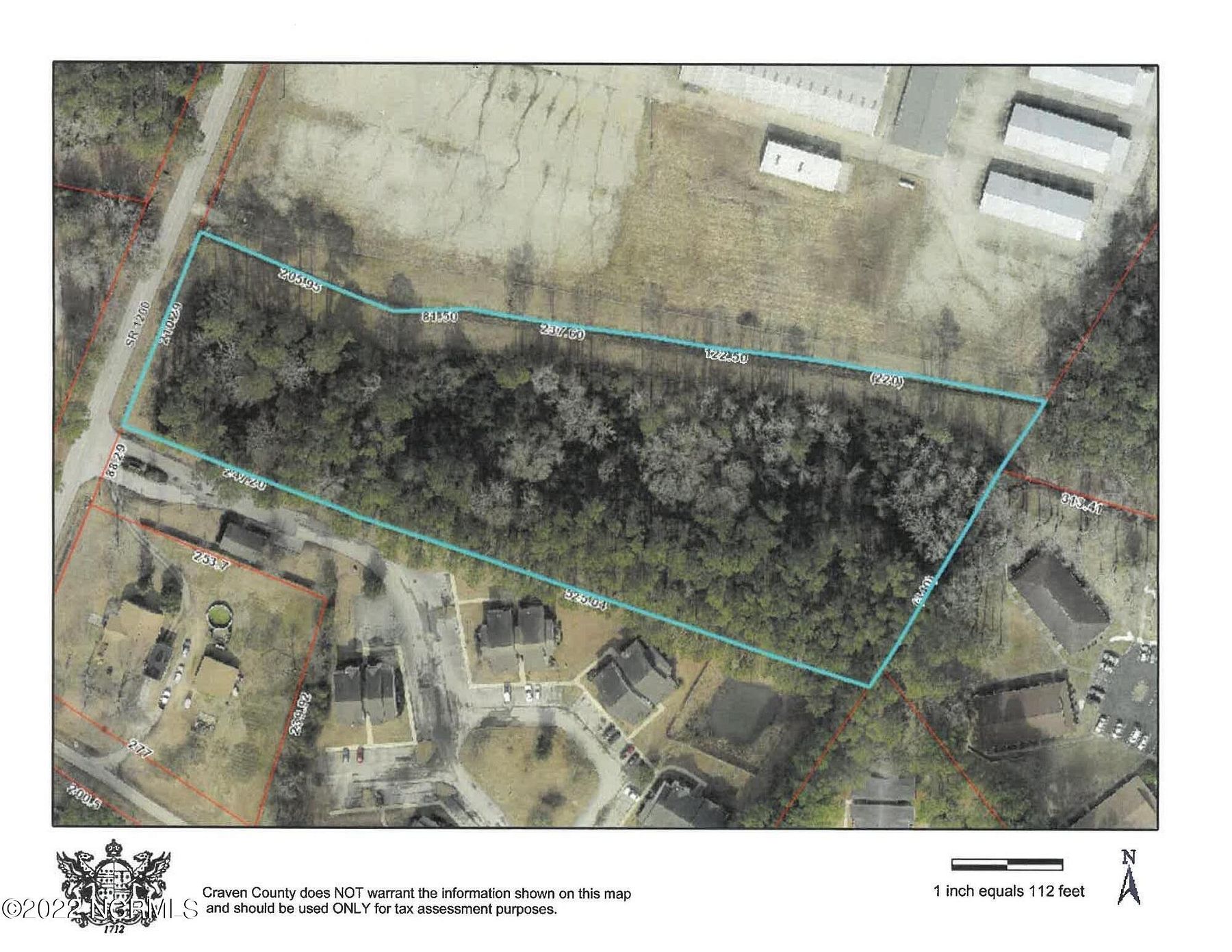4.8 Acres of Mixed-Use Land for Sale in New Bern, North Carolina
