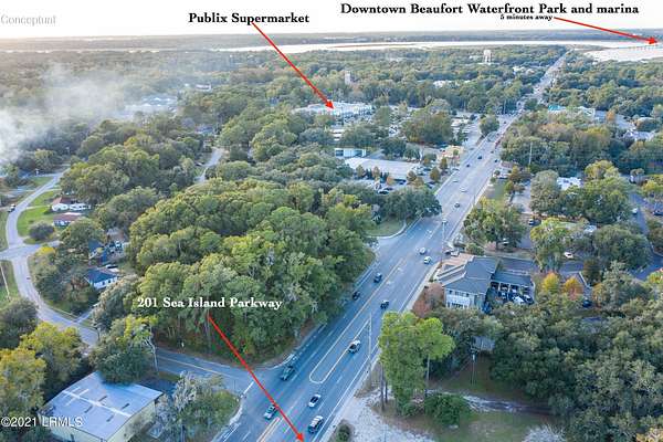 3.5 Acres of Commercial Land for Sale in Beaufort, South Carolina