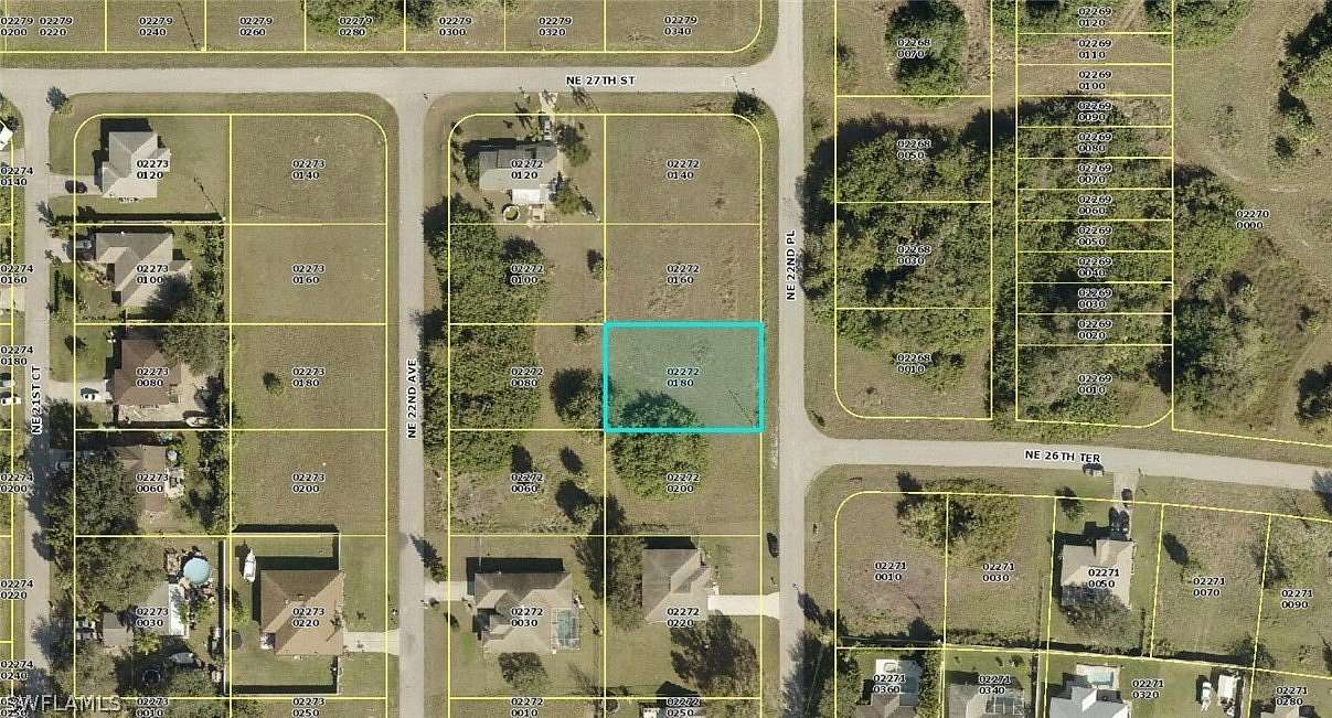 0.24 Acres of Residential Land for Sale in Cape Coral, Florida