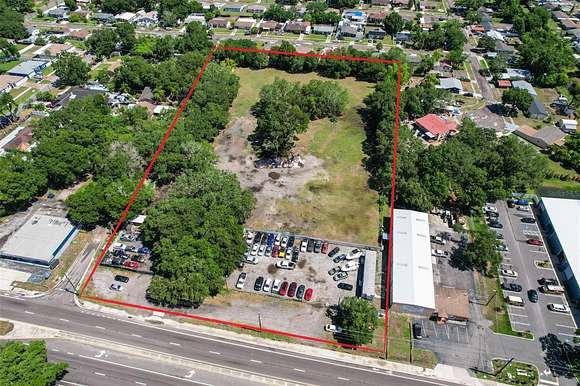 4.2 Acres of Improved Mixed-Use Land for Sale in Tampa, Florida