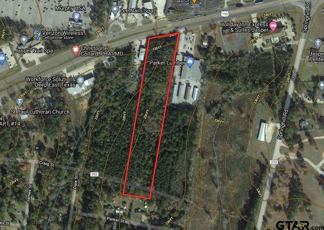 7.13 Acres of Land for Sale in Jasper, Texas