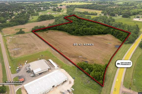 20.8 Acres of Commercial Land for Sale in Martin, Tennessee