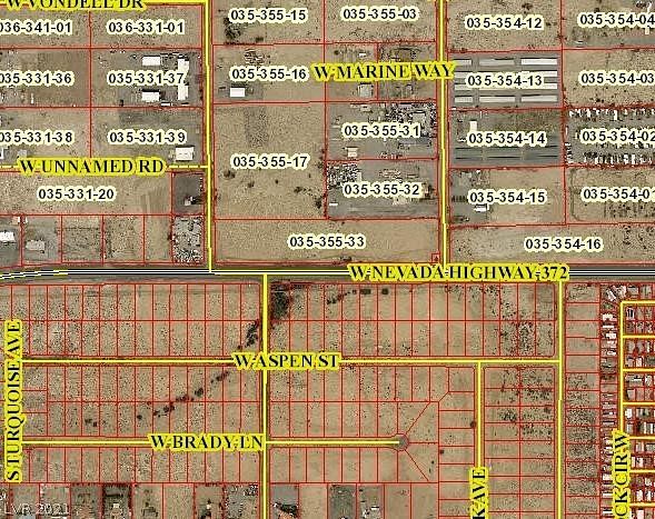 7.3 Acres of Commercial Land for Sale in Pahrump, Nevada