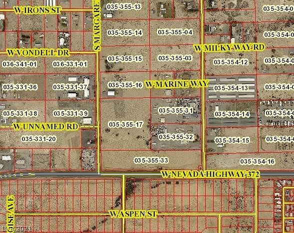 10 Acres of Commercial Land for Sale in Pahrump, Nevada