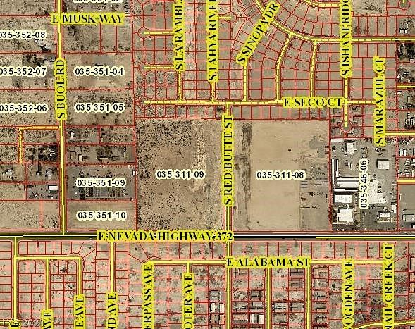 18.3 Acres of Commercial Land for Sale in Pahrump, Nevada