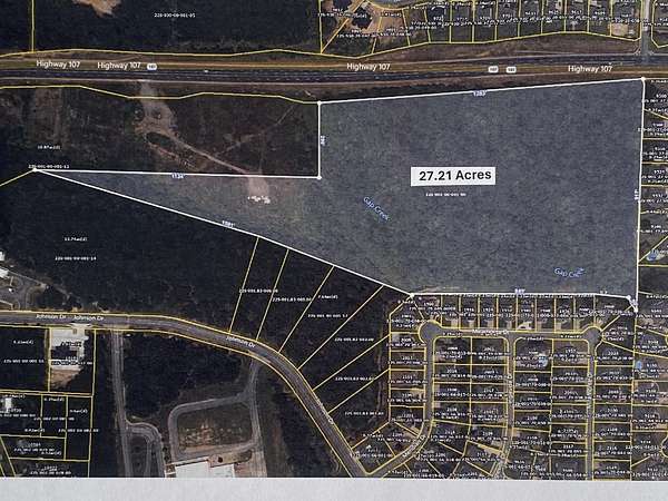 27.2 Acres of Land for Sale in Sherwood, Arkansas