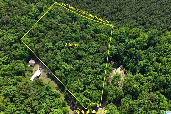3 Acres of Residential Land for Sale in Ashville, Alabama