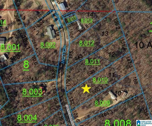 1.5 Acres of Land for Sale in Ashville, Alabama