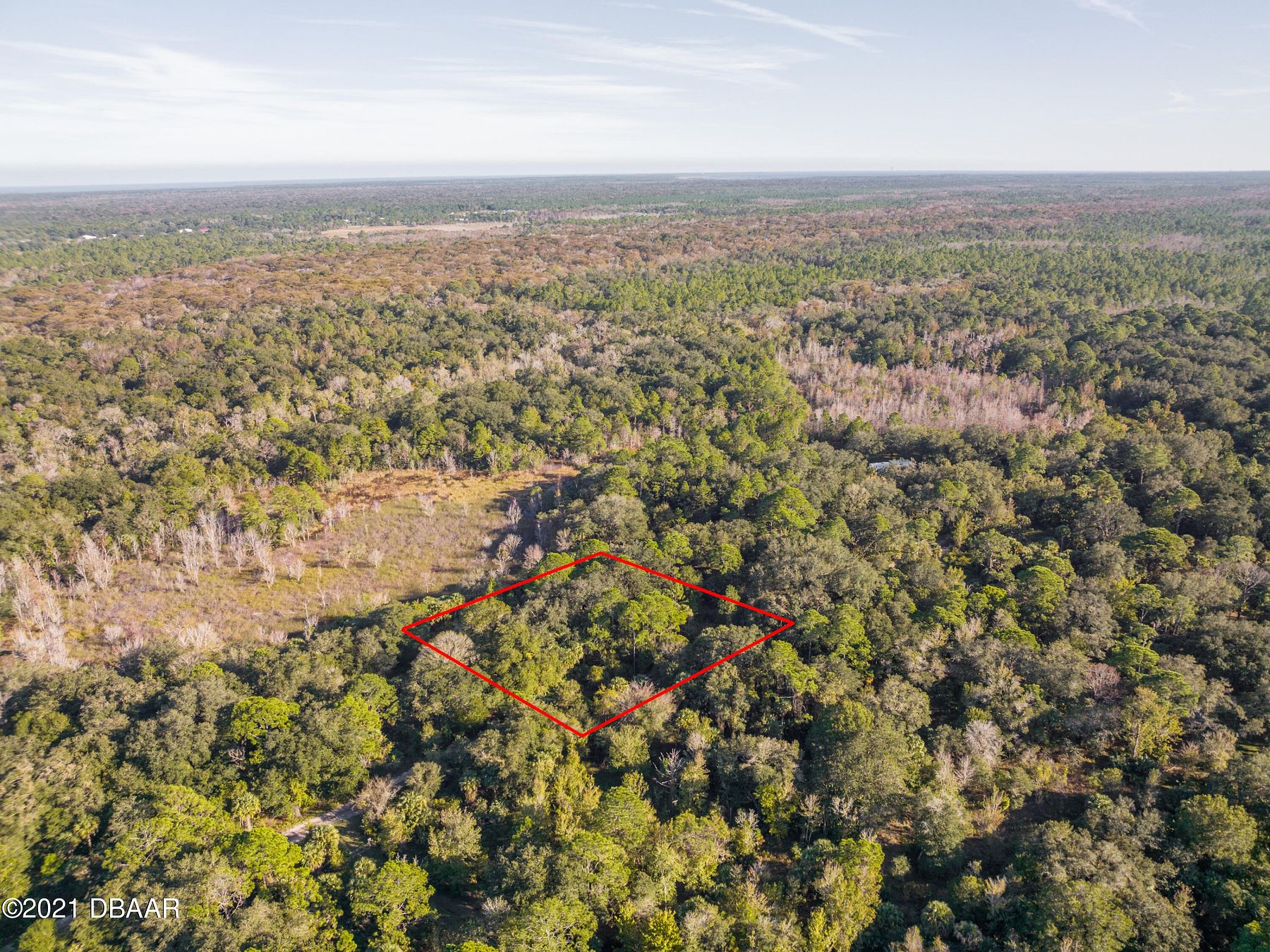 2.5 Acres of Residential Land for Sale in Oak Hill, Florida