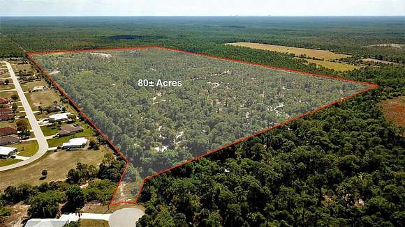 79.84 Acres of Land for Sale in Punta Gorda, Florida