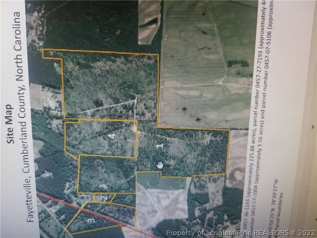 226 Acres of Mixed-Use Land for Sale in Eastover, North Carolina