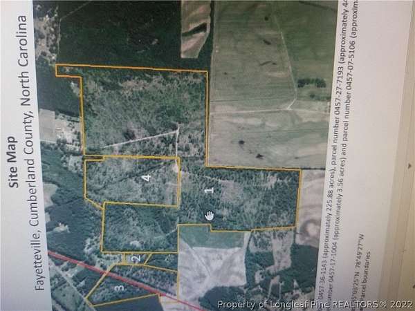 226 Acres of Mixed-Use Land for Sale in Eastover, North Carolina