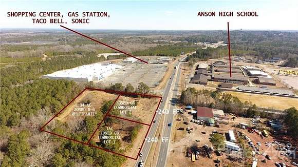 1 Acre of Mixed-Use Land for Sale in Wadesboro, North Carolina