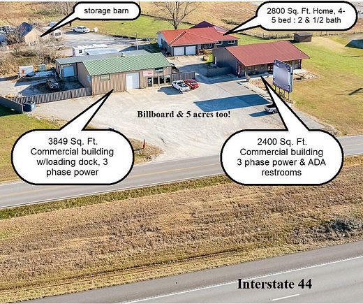 5 Acres of Improved Mixed-Use Land for Sale in Lebanon, Missouri