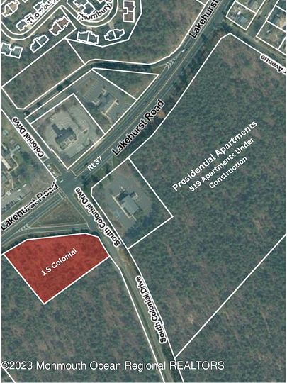 2.1 Acres of Commercial Land for Sale in Manchester Township, New Jersey