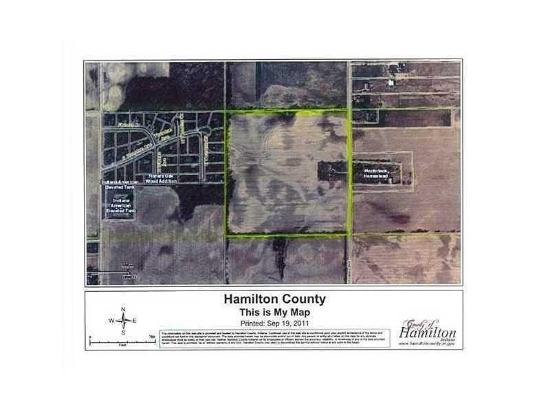 40 Acres of Agricultural Land with Home for Sale in Noblesville, Indiana