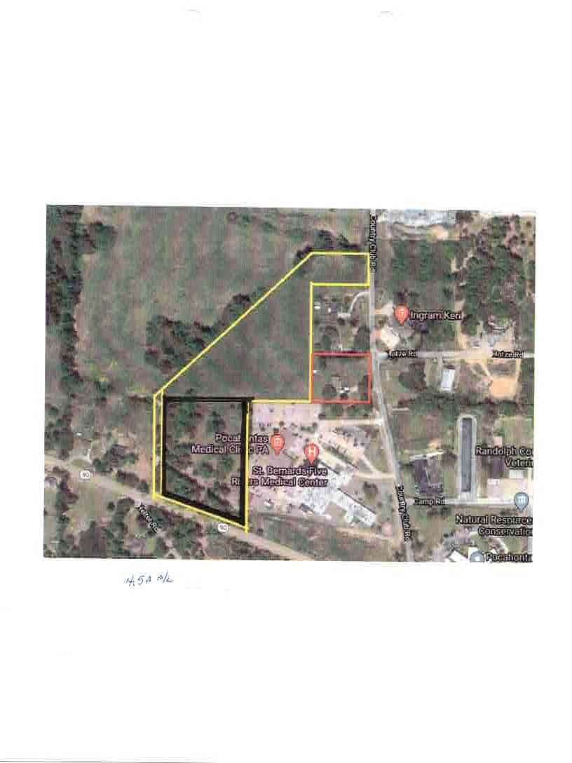 4.3 Acres of Commercial Land for Sale in Pocahontas, Arkansas