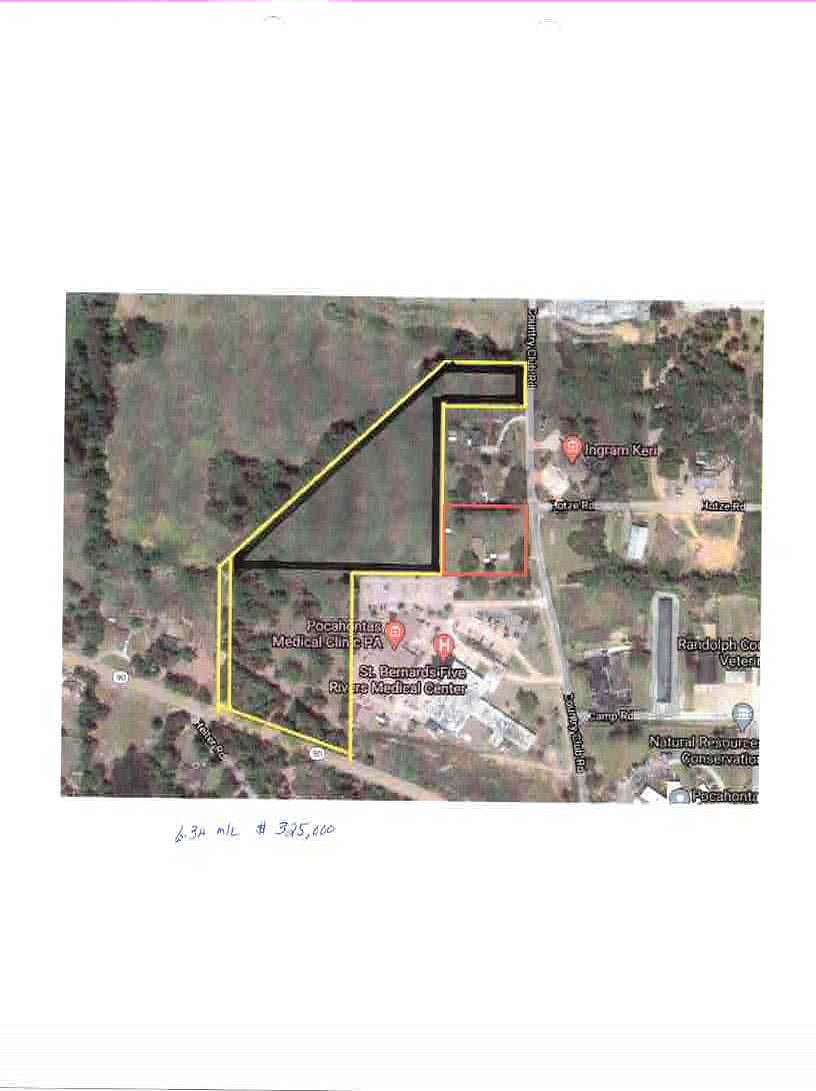 6.3 Acres of Land for Sale in Pocahontas, Arkansas