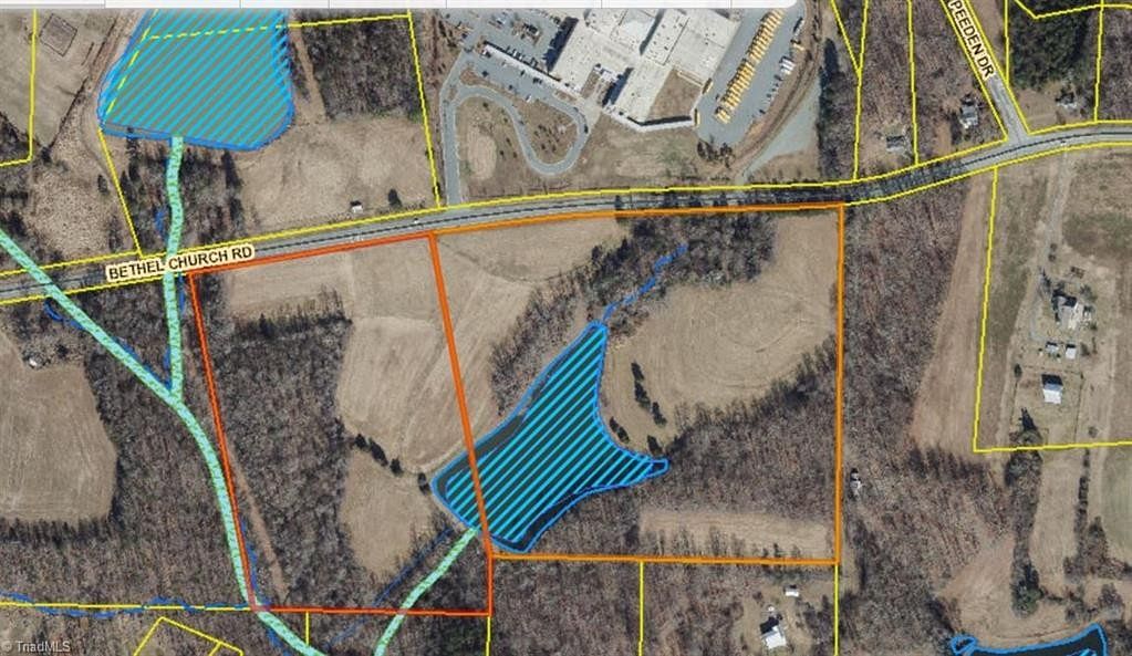 35.5 Acres of Land for Sale in Gibsonville, North Carolina