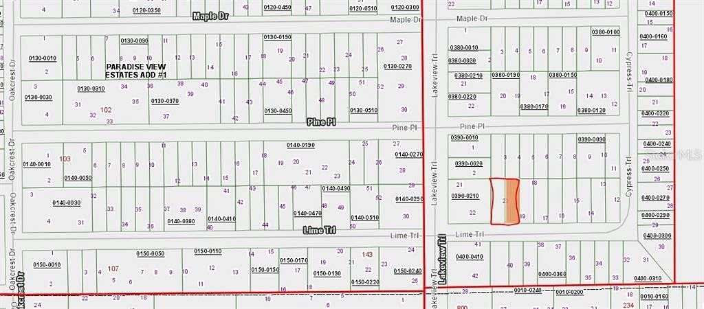 0.22 Acres of Residential Land for Sale in Interlachen, Florida