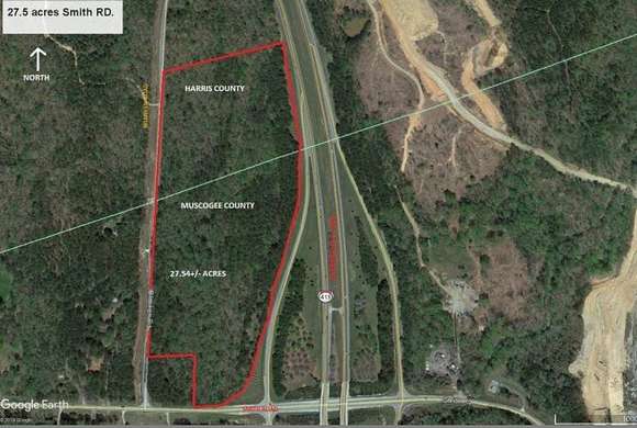 27.5 Acres of Mixed-Use Land for Sale in Fortson, Georgia