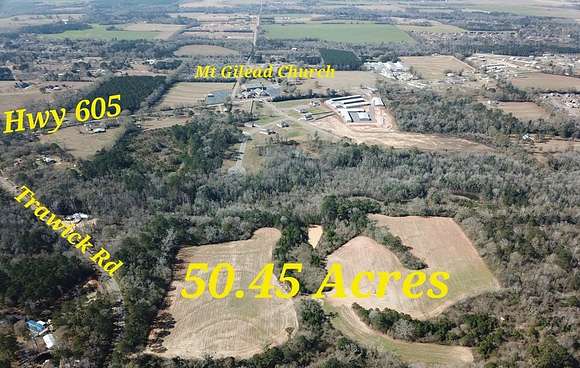 50.45 Acres of Land for Sale in Dothan, Alabama