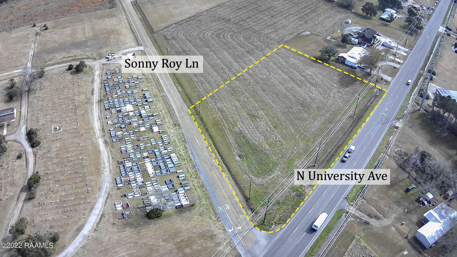 2.1 Acres of Commercial Land for Sale in Lafayette, Louisiana