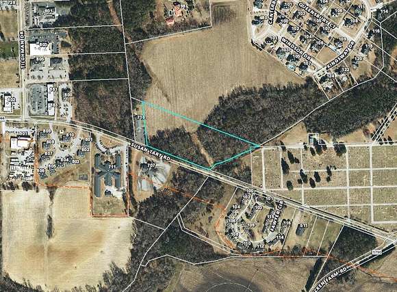 7.2 Acres of Commercial Land for Sale in Dunn, North Carolina