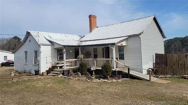 3.2 Acres of Land with Home for Sale in Sanford, North Carolina