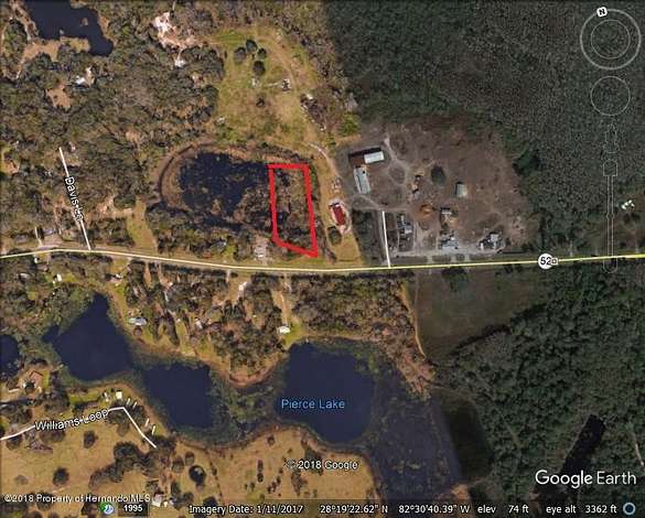 3.3 Acres of Commercial Land for Sale in Shady Hills, Florida